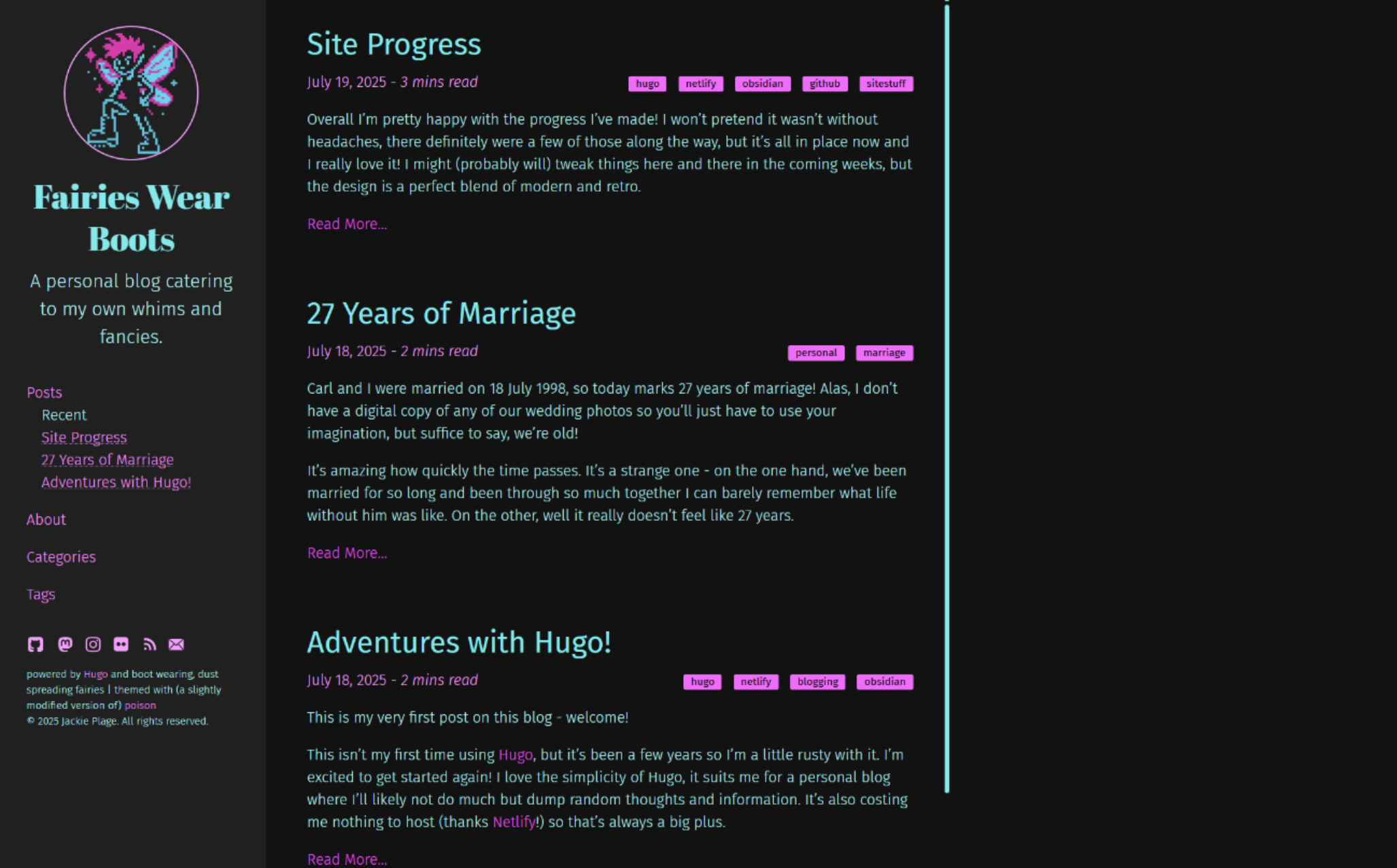 Featured image for More Site Progress